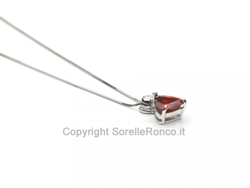 GIROCOLLO PUNTO LUCE E GRANATO ROSSO